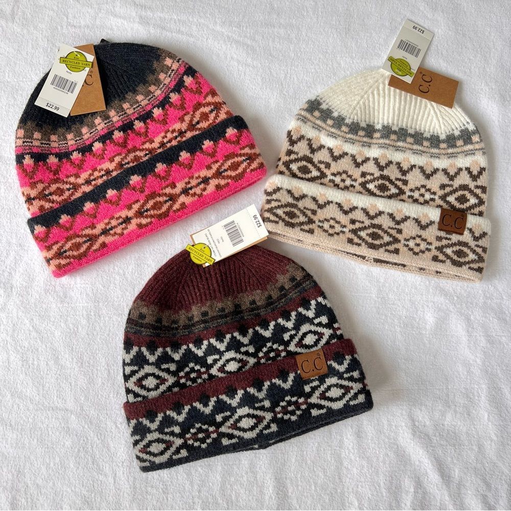 C.C Knit beanie winter hat BUNDLE AND SAVE